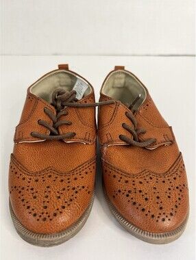 Boy Toddler Koala Kids Size C 7 Lace Dress Brown Shoes